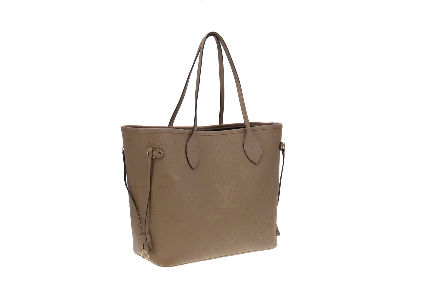Louis Vuitton Dune Monogram Empreinte Neverfull MM with Pochette (NFID Chip)