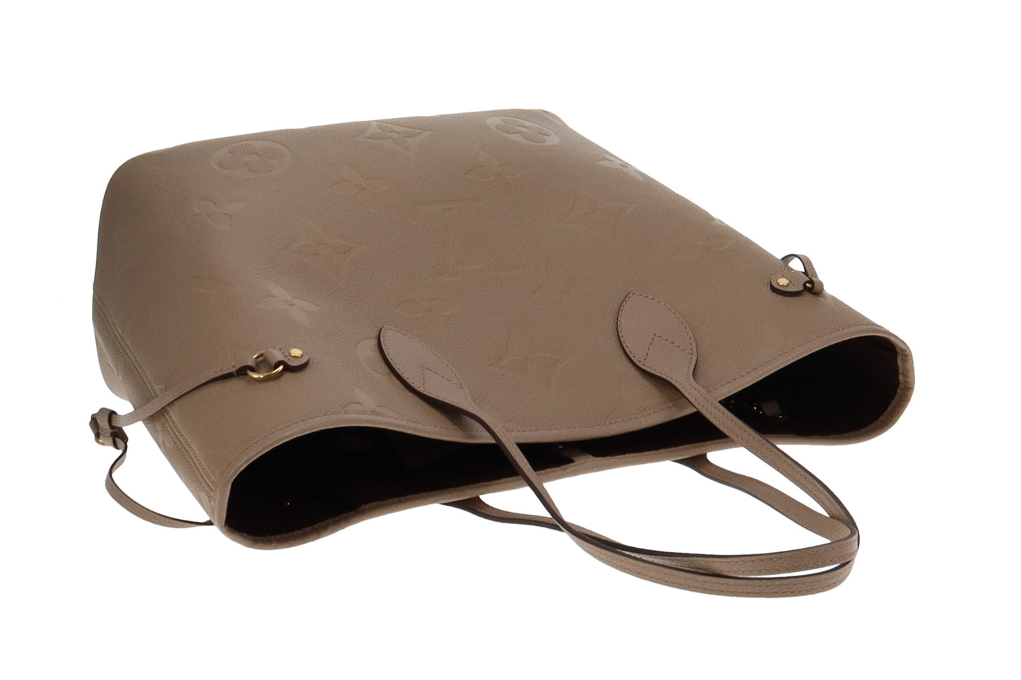 Louis Vuitton Dune Monogram Empreinte Neverfull MM with Pochette (NFID Chip)