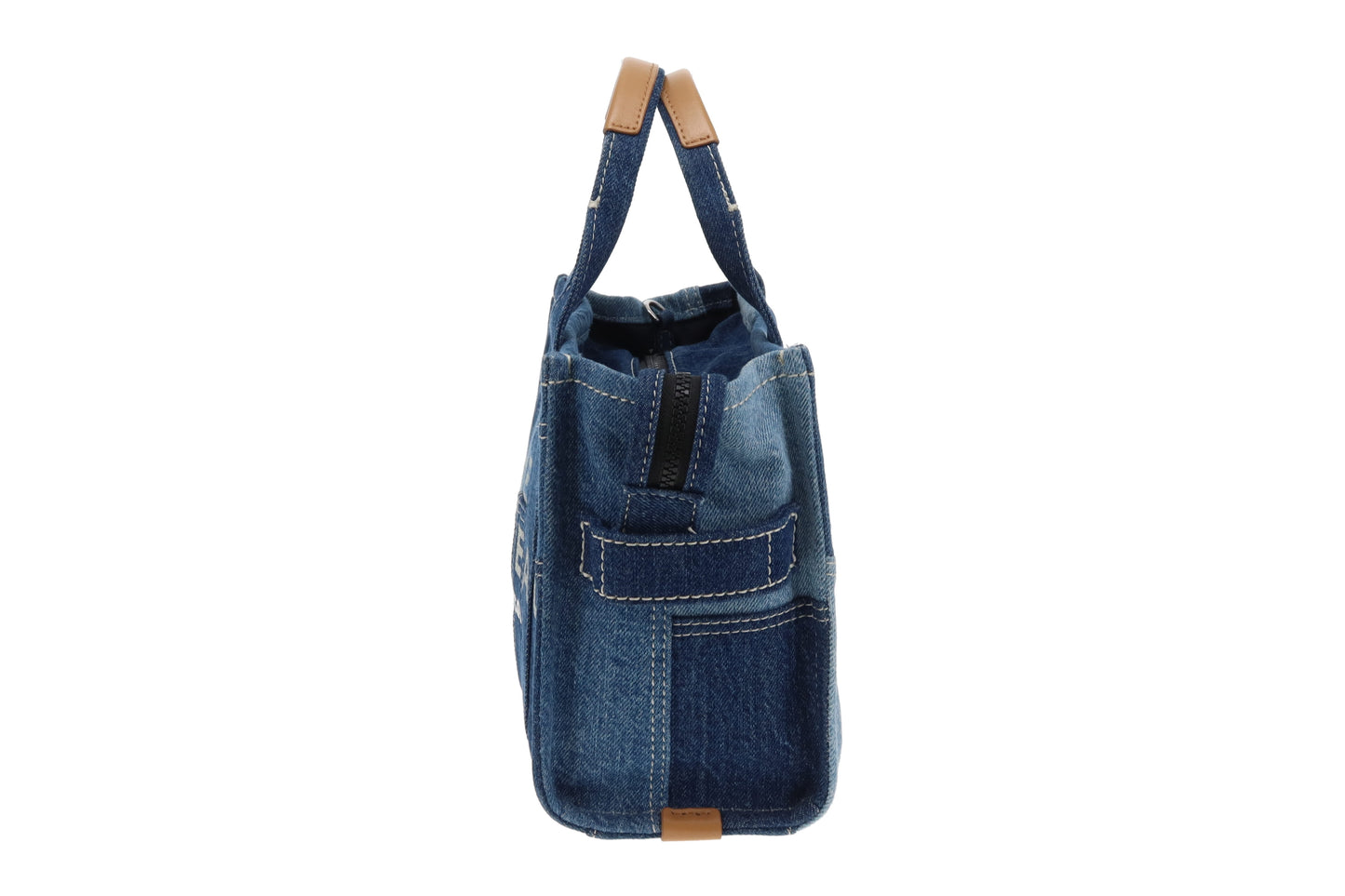 Marc Jacobs The Tote Bag Small Denim Patchwork