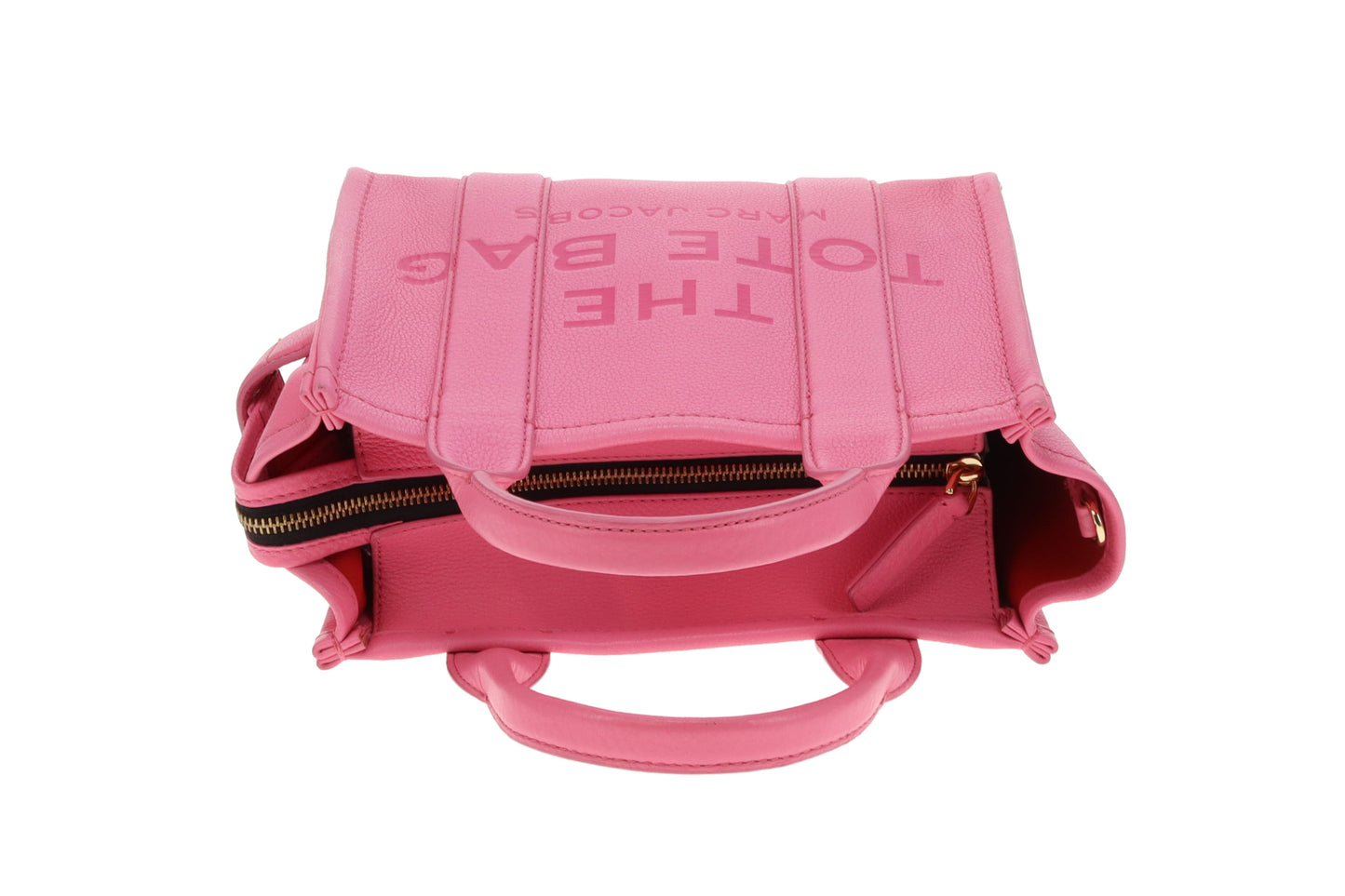 Marc Jacobs The Tote Bag Small Pink Leather