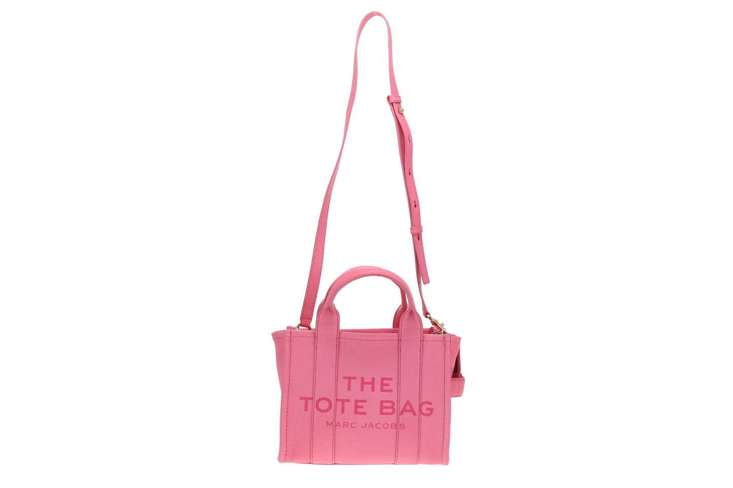 Marc Jacobs The Tote Bag Small Pink Leather