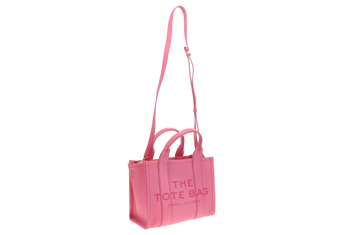 Marc Jacobs The Tote Bag Small Pink Leather