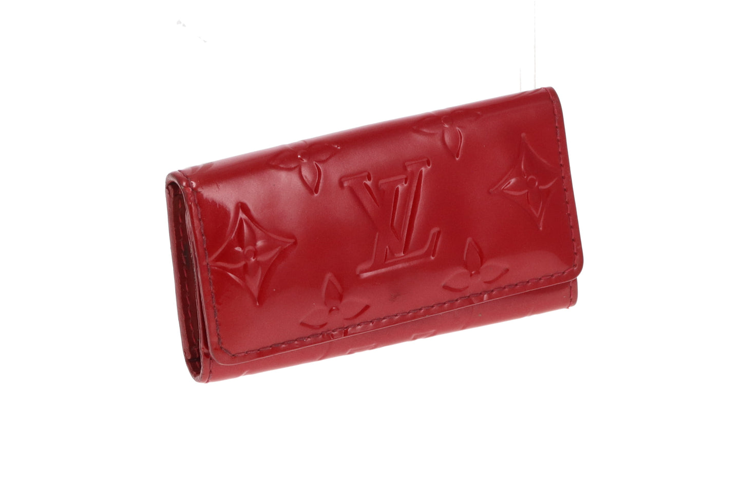 Louis Vuitton Key Pouch Vernis Rouge Vintage