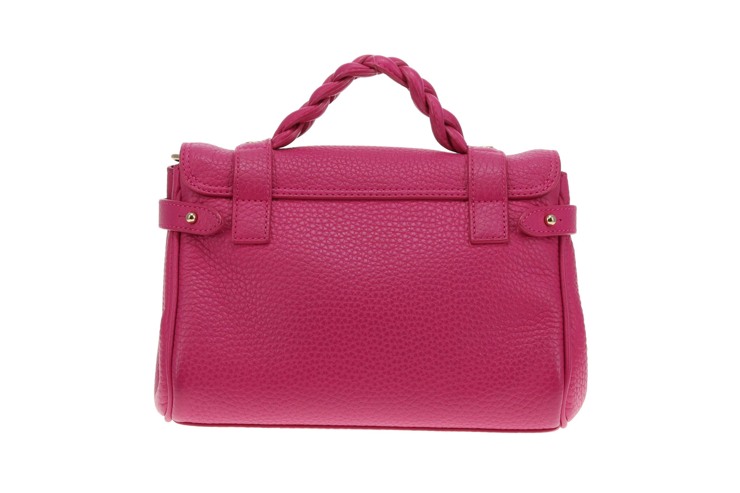 Mulberry Alexa Mini In Mulberry Pink Heavy Grain Leather