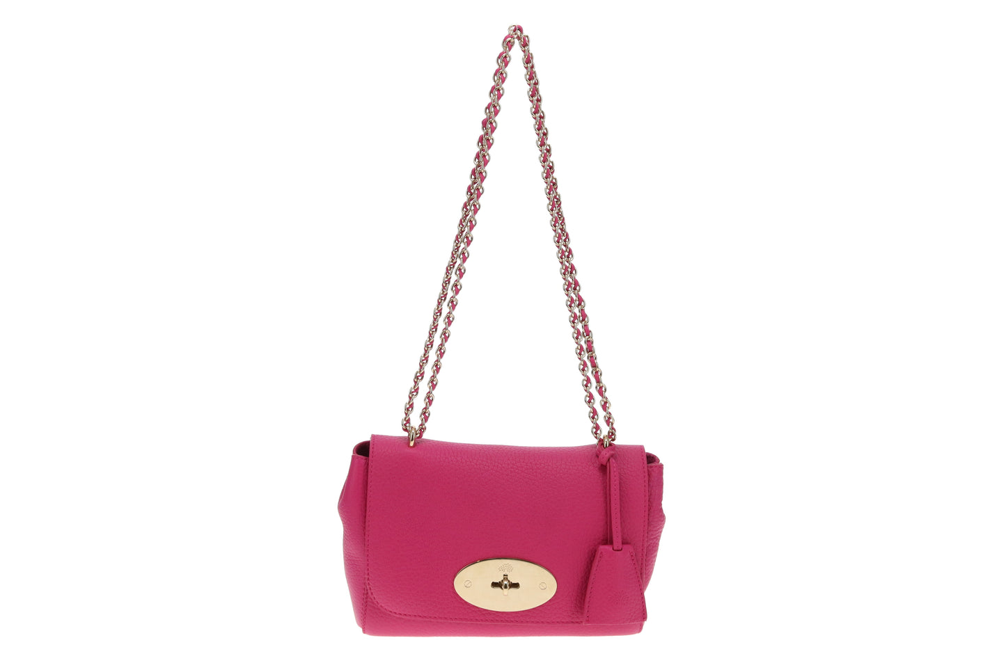 Mulberry Lily Regular In Mulberry Pink Heavy Grain Leather