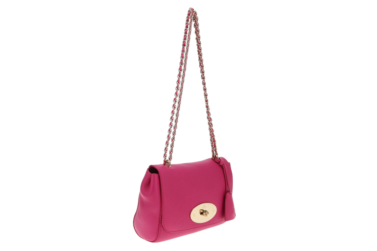 Mulberry Lily Regular In Mulberry Pink Heavy Grain Leather