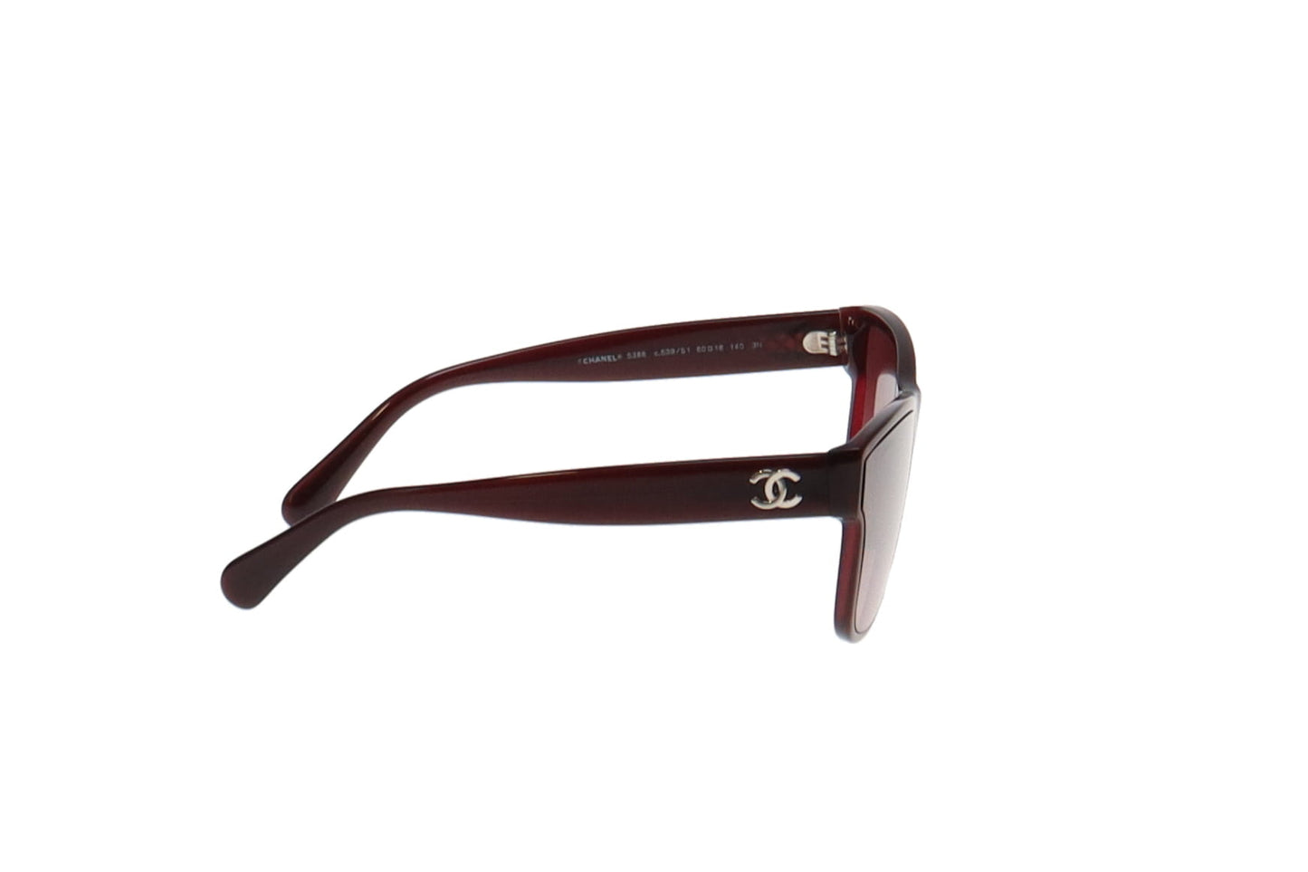 Chanel Burgundy Lens Butterfly 5386 Sunglasses