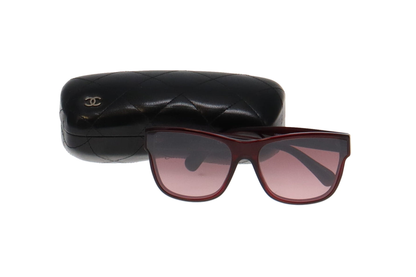 Chanel Burgundy Lens Butterfly 5386 Sunglasses