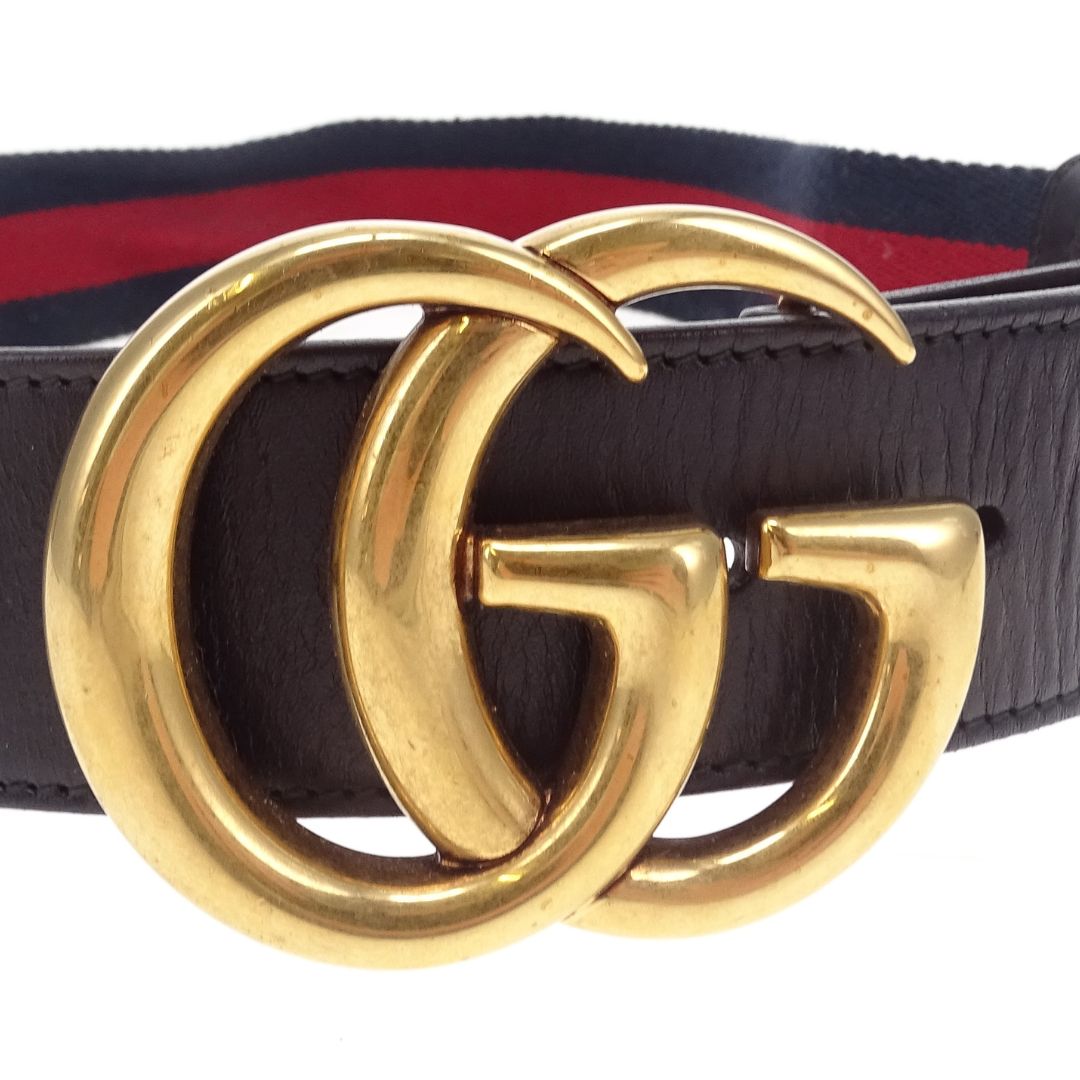 Gucci Marmont GG Web Woven Belt 90/36