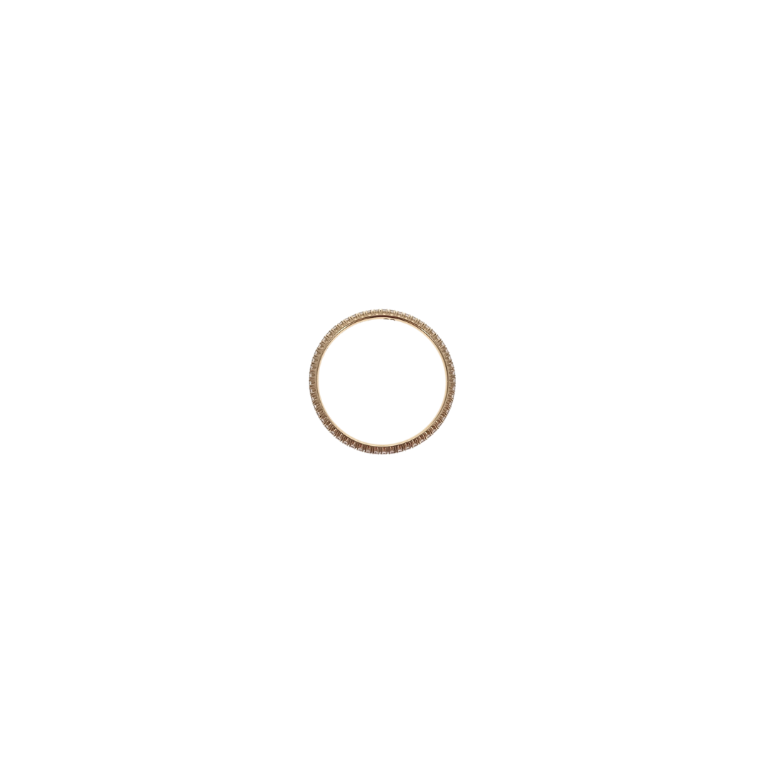 Cartier 18 Carat Gold Étincelle De Cartier Wedding Ring 0.22 Carat Daimond Weight (Size 61)