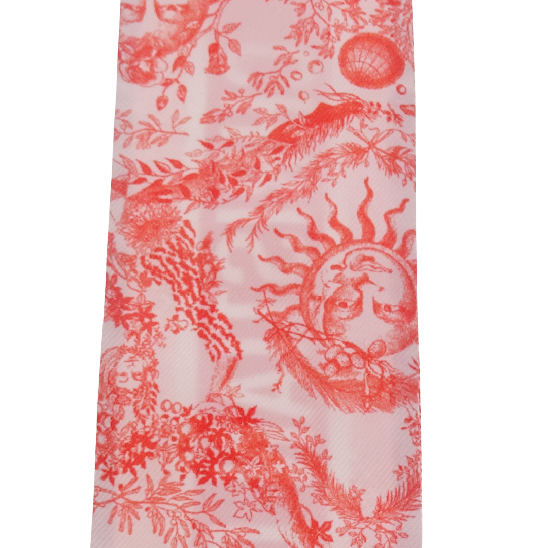Dior Twilly 100% Silk Toile De Jouy Soleil