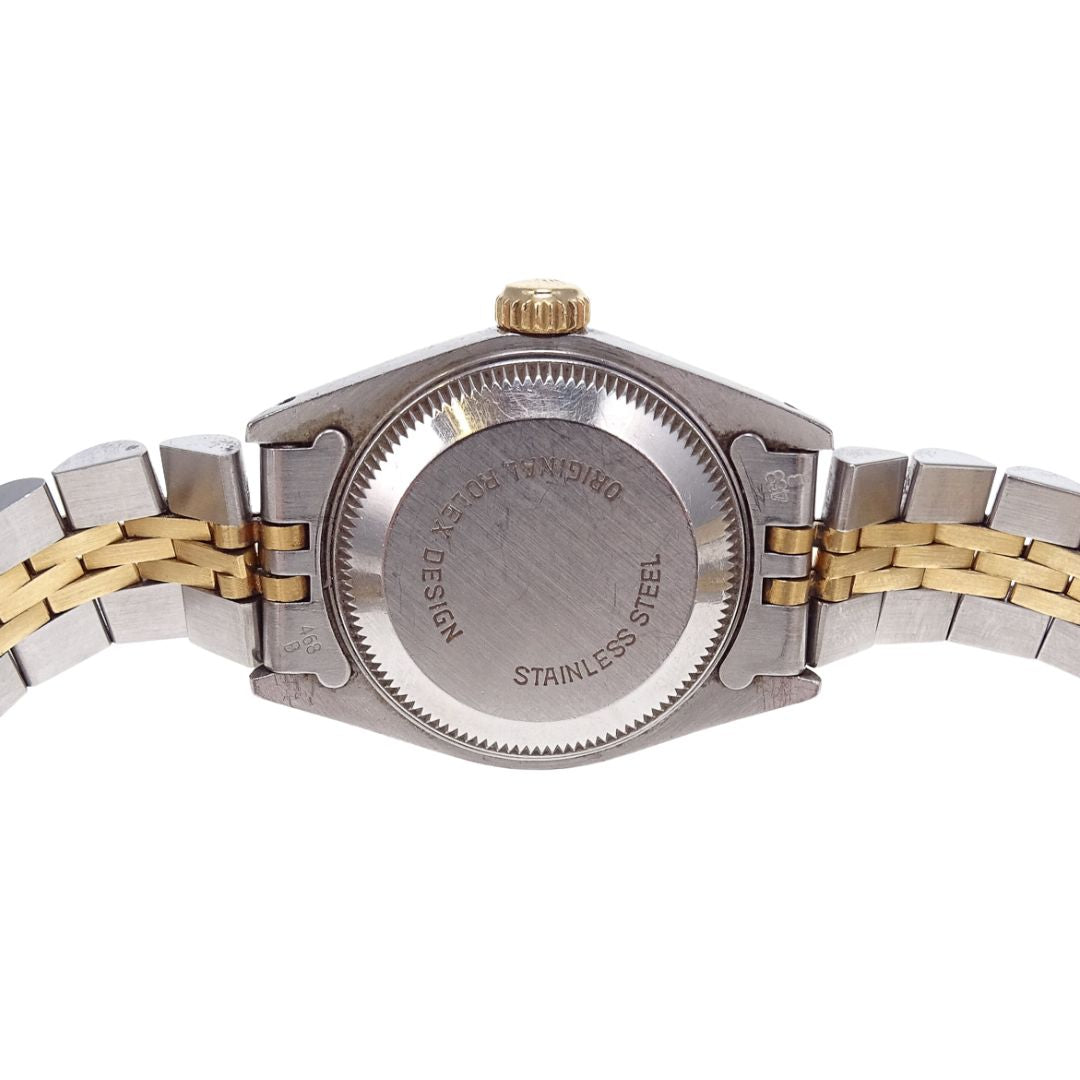 Rolex Oyster Perpetual Lady Datejust 26 Steel and Gold with Diamond Dot Dial