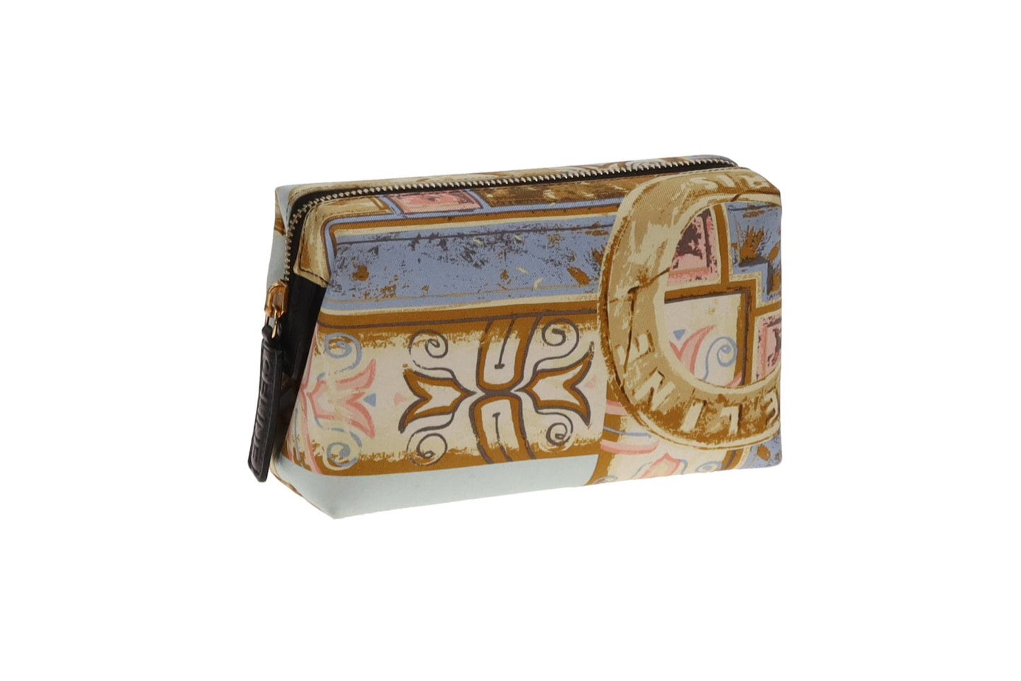 Celine Vintage Fabric Pouch Cosmetic Bag