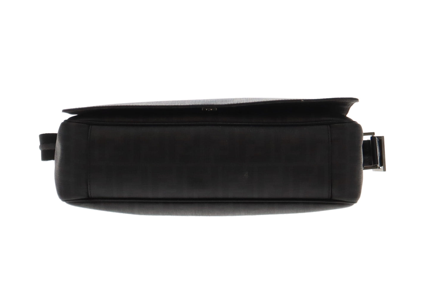 Fendi Grey Zucca Print Coated Canvas Large Messenger