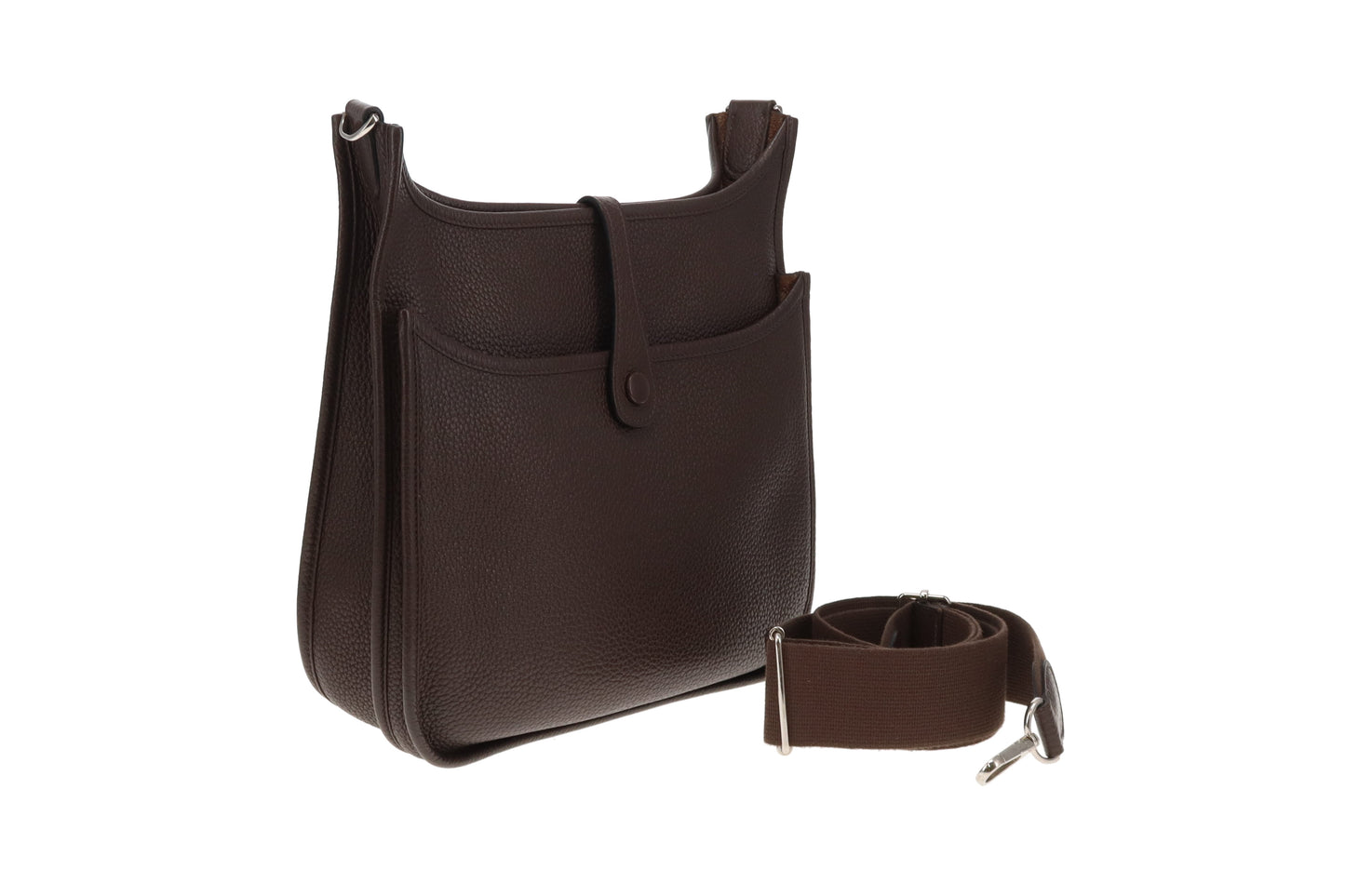 Hermes Evelyne III PM Cafe Clemence Leather