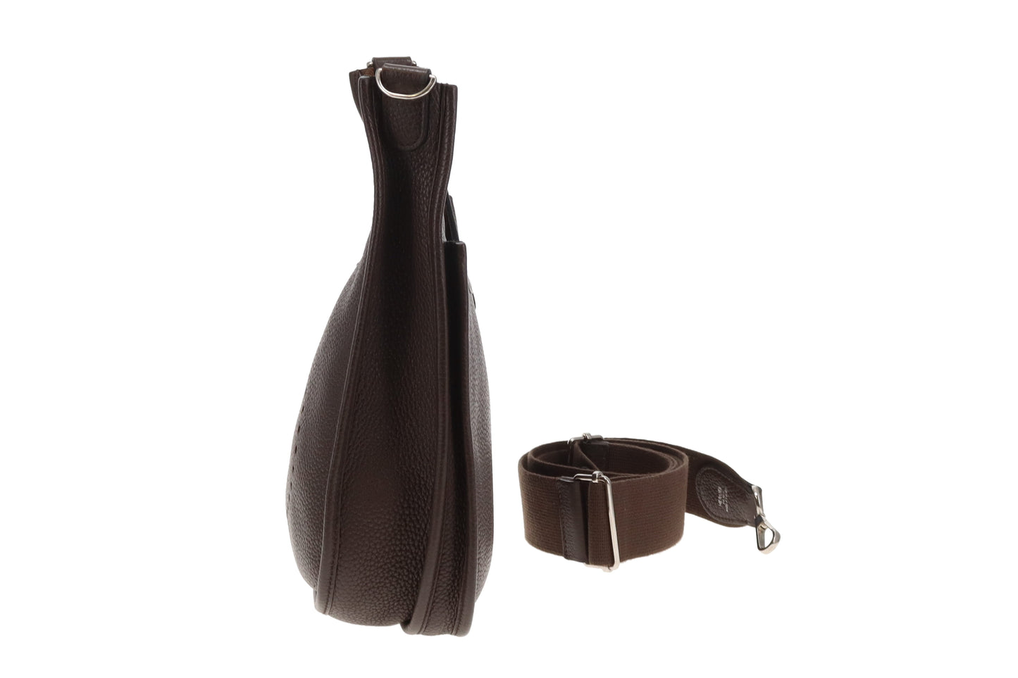 Hermes Evelyne III PM Cafe Clemence Leather