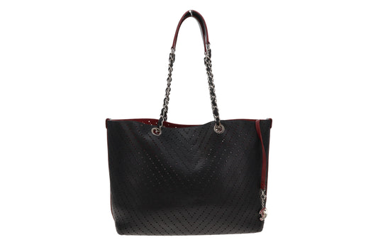 Chanel Perforated Caviar Large Shopping Tote 2016
