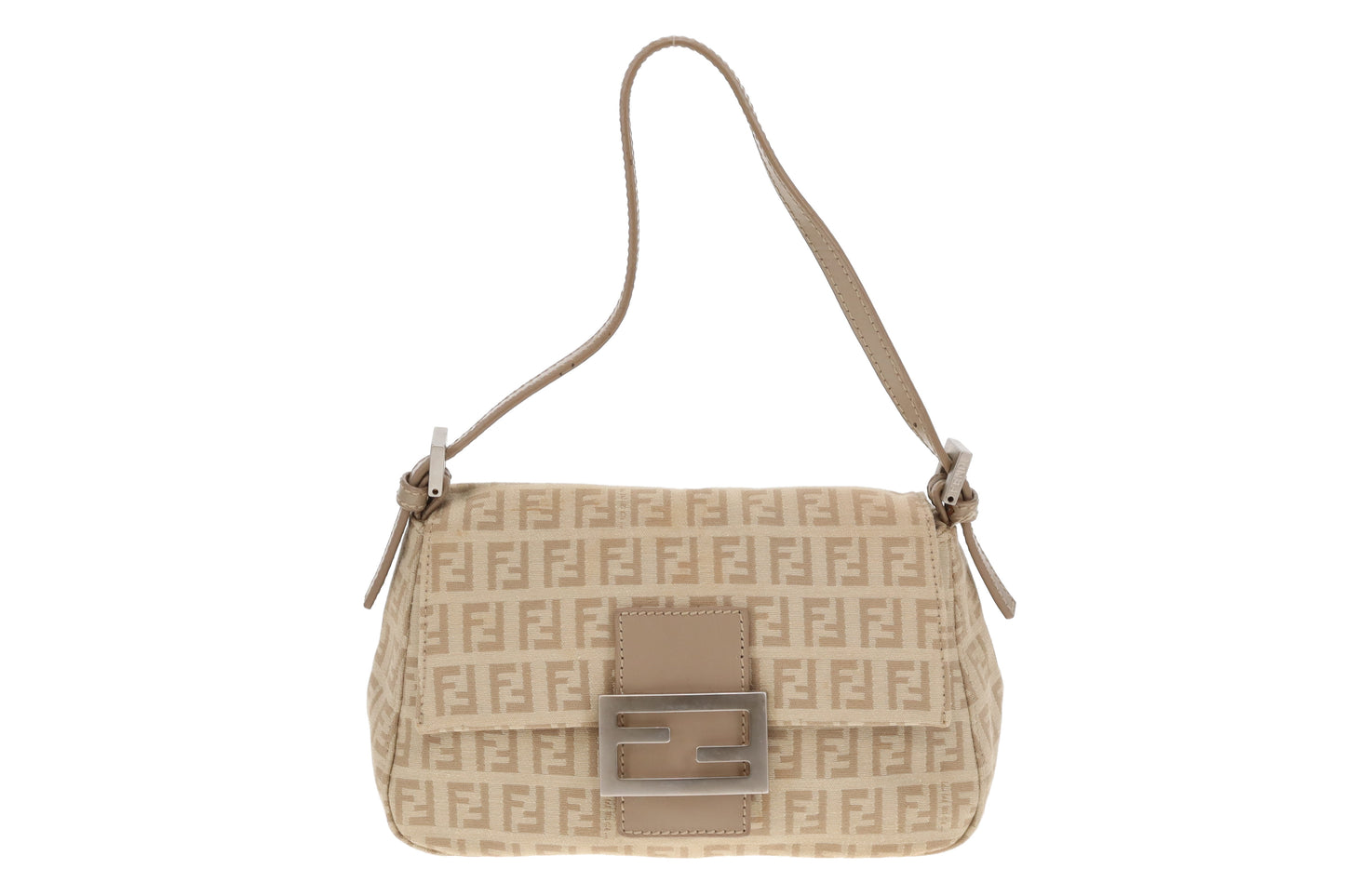 Fendi Baguette Mini Beige Mini Zucchino