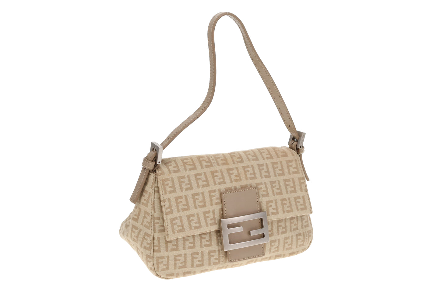 Fendi Baguette Mini Beige Mini Zucchino