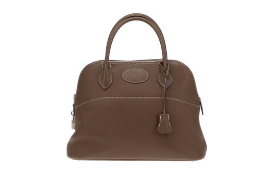 Hermes Etoupe Clemence Bolide 31 2017 (A no shape)