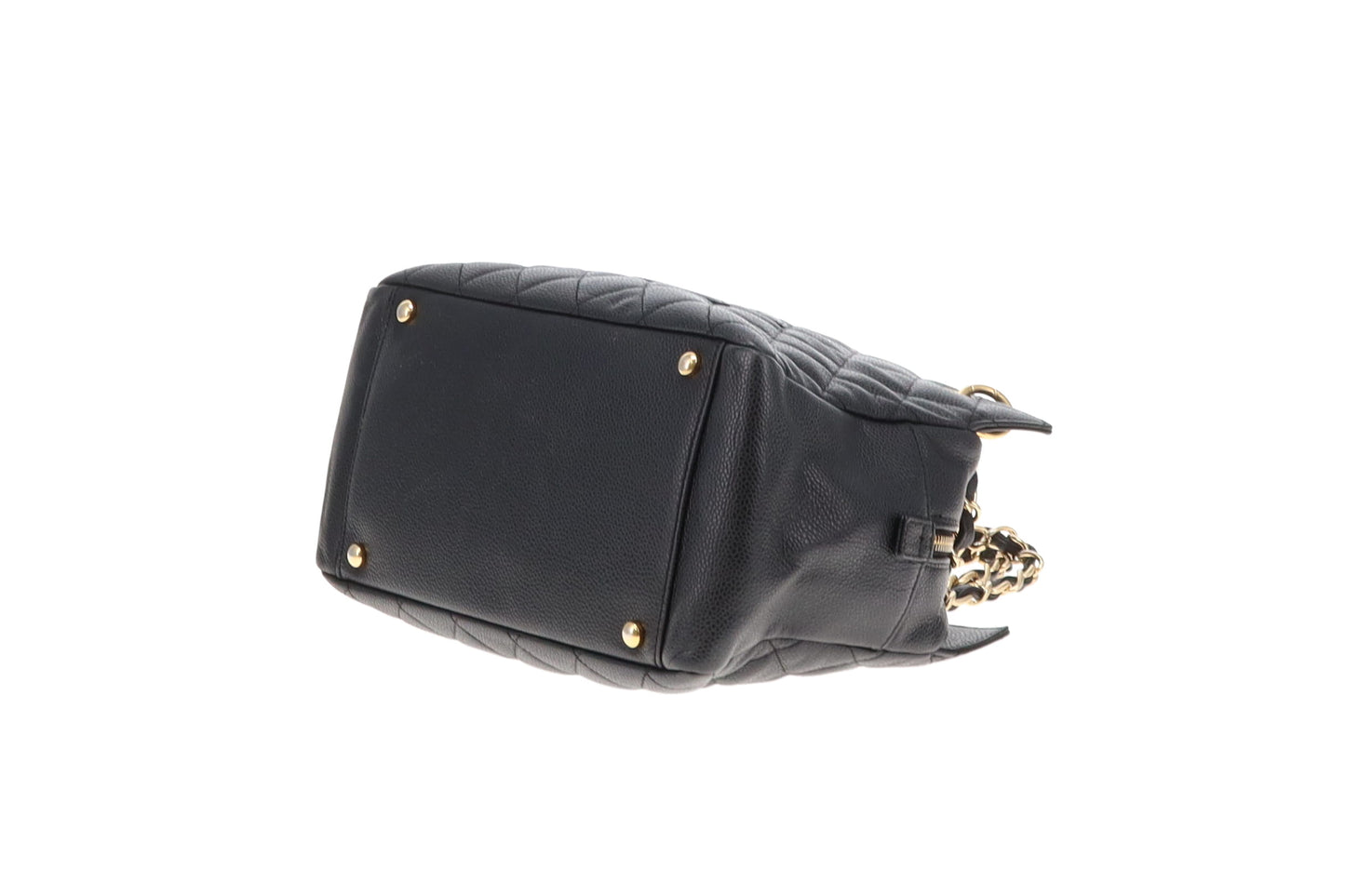 Chanel PTT Petite Timeless Tote Black Caviar Leather Vintage 2008
