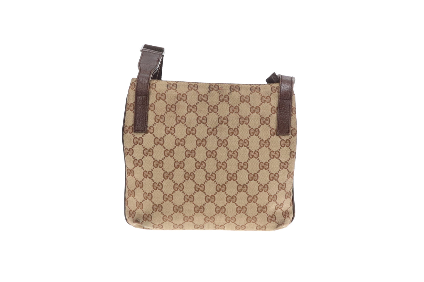 Gucci GG Canvas Messenger Front Pocket Vintage