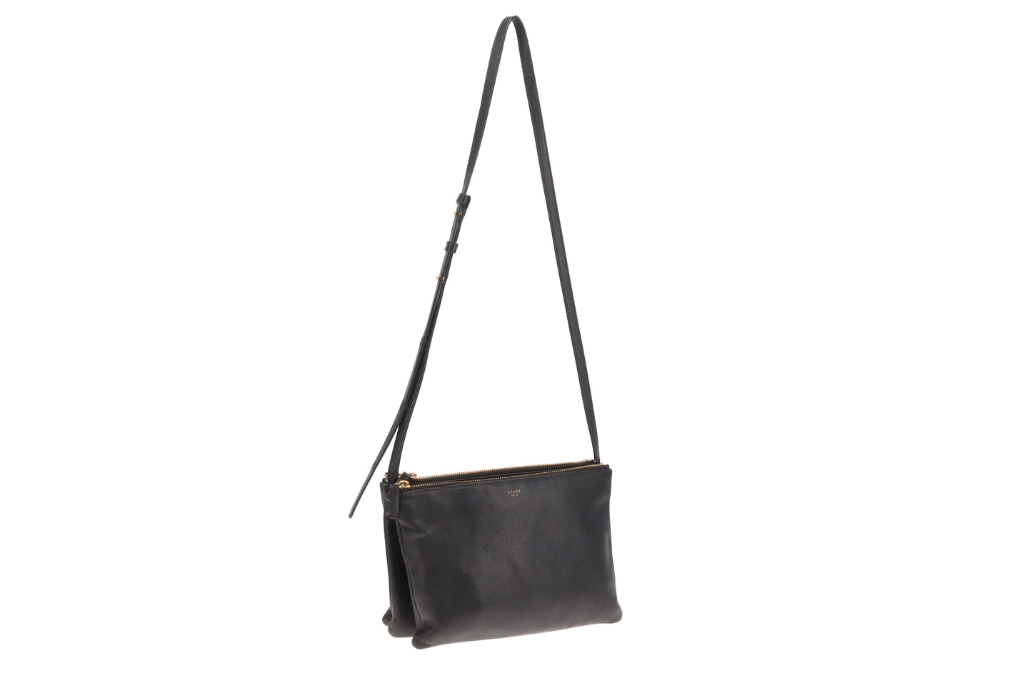 Celine Trio Soft Lambskin Black