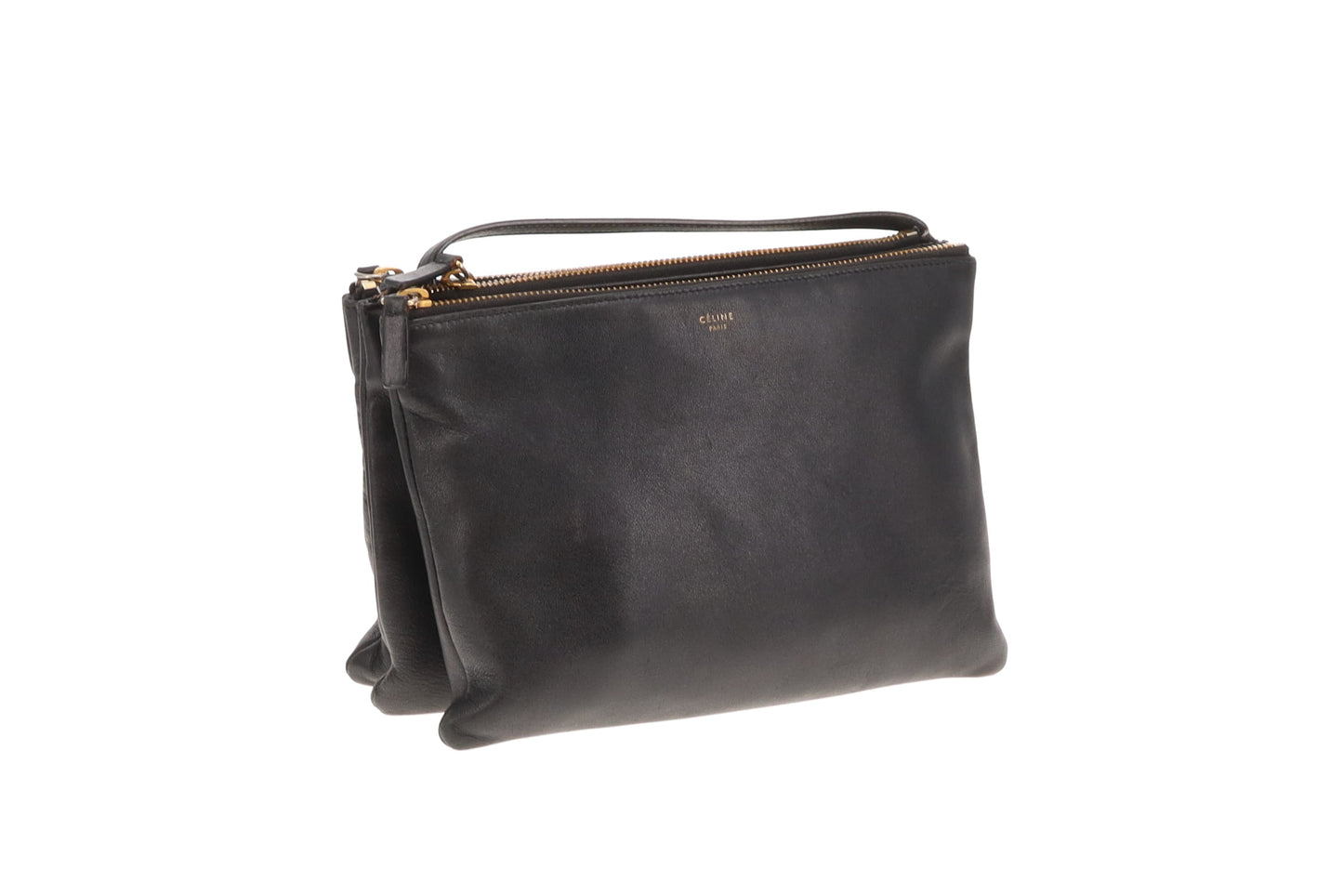 Celine Trio Soft Lambskin Black