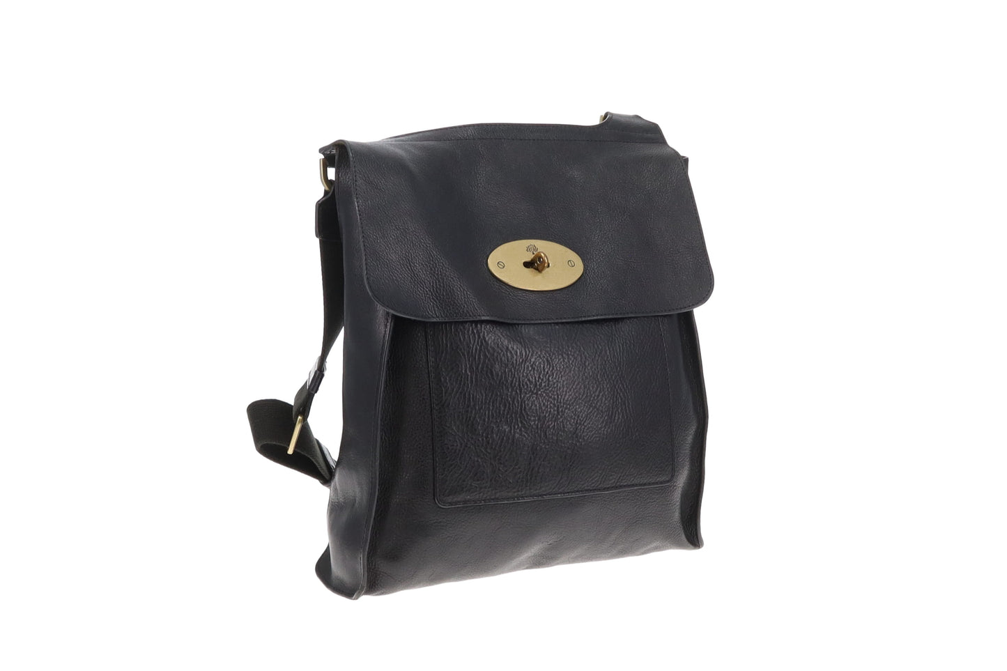 Mulberry Anthony Messenger Large Black NVT Leather Vintage