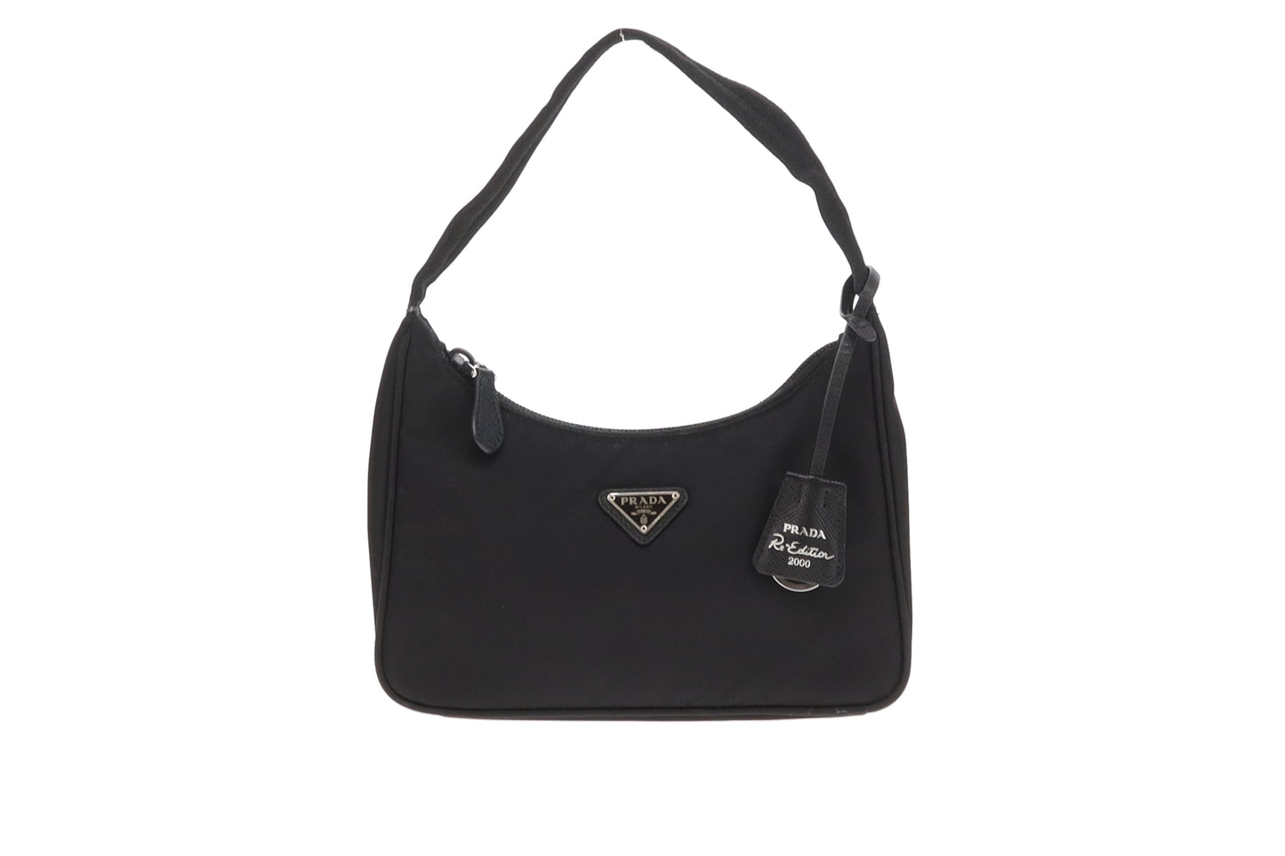 Prada Re-Edition 2000 Black Nylon Mini Shoulder Bag