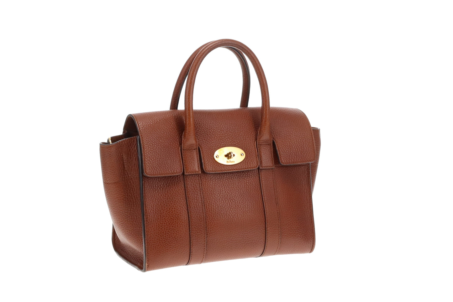 Mulberry Bayswater Satchel Classic Grain Oak GHW