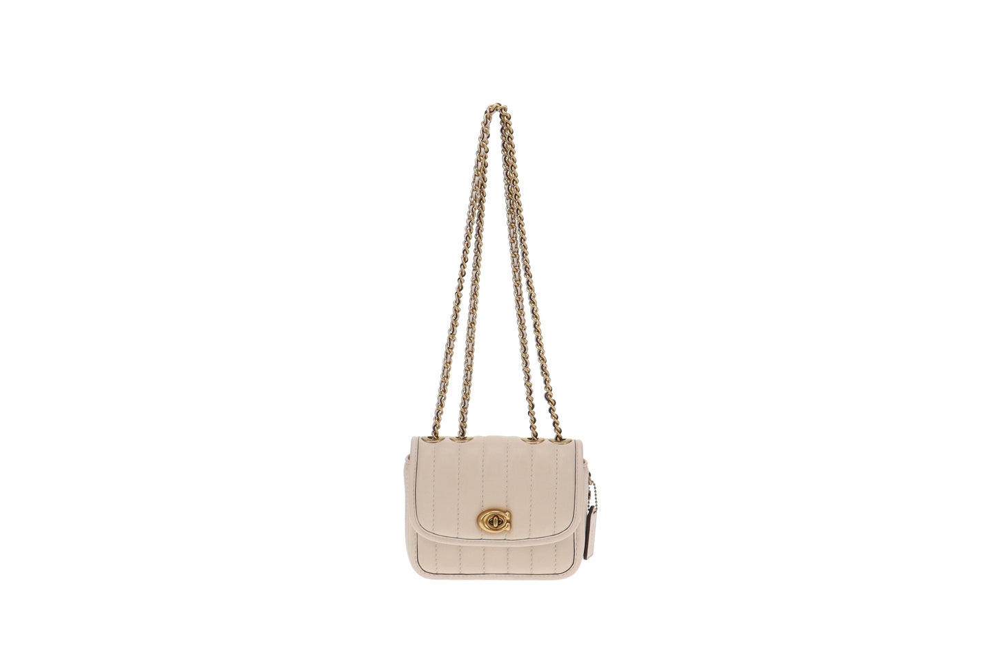 Coach Cream Leather Madison 16 Crossbody Bag