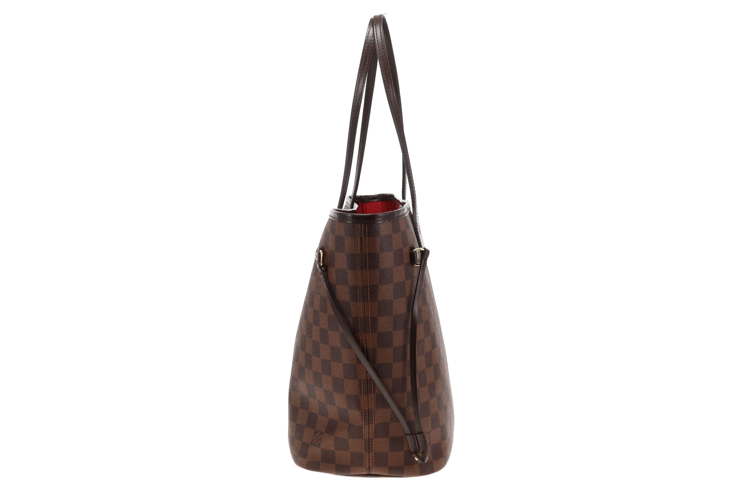Louis Vuitton Neverfull MM with Pochette Classic Damier Ebene (NFID)