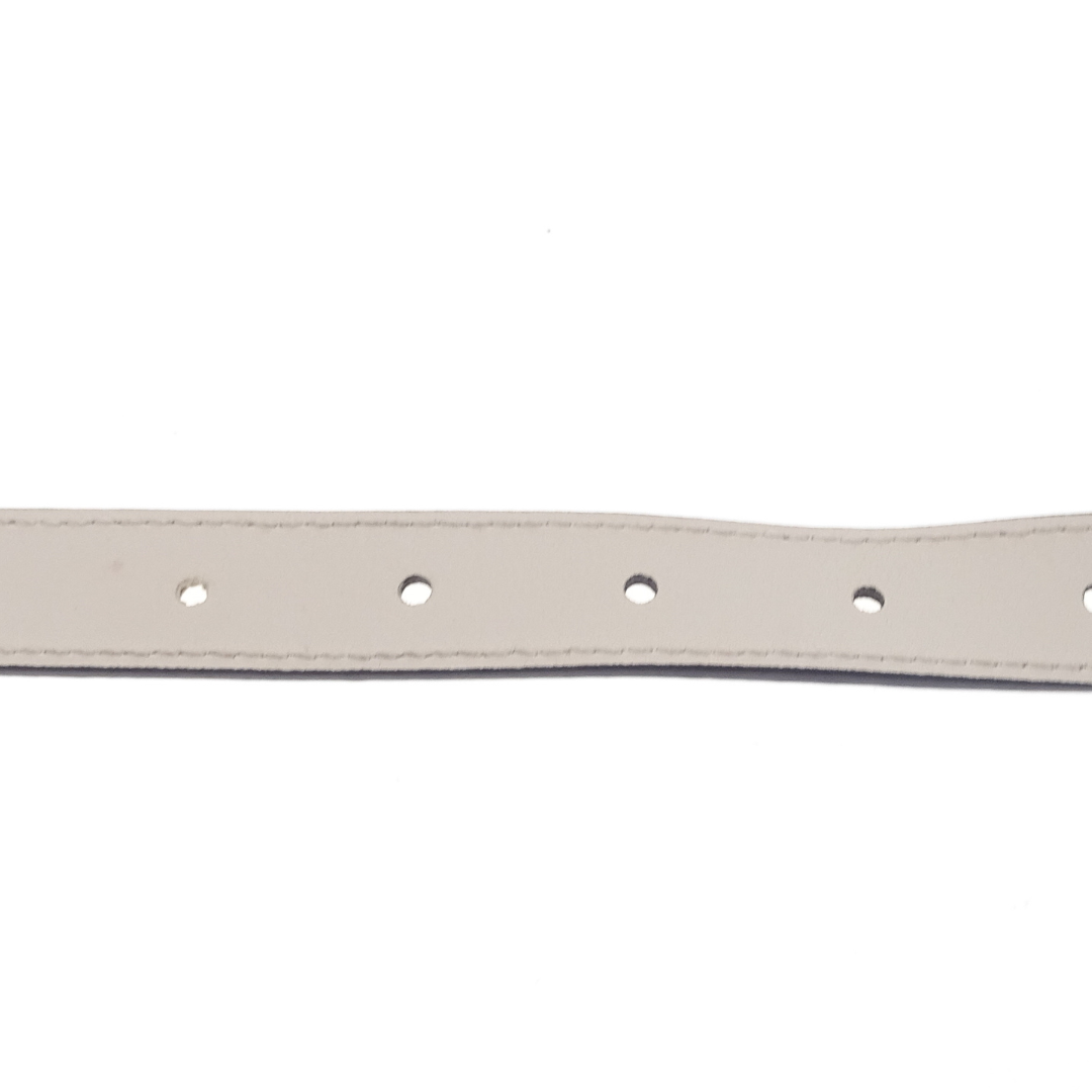Gucci Cream Thin Marmont Belt 100cm