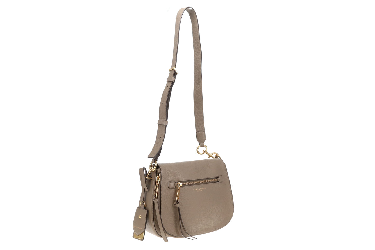 Marc Jacobs Recruit Saddle Large Cement