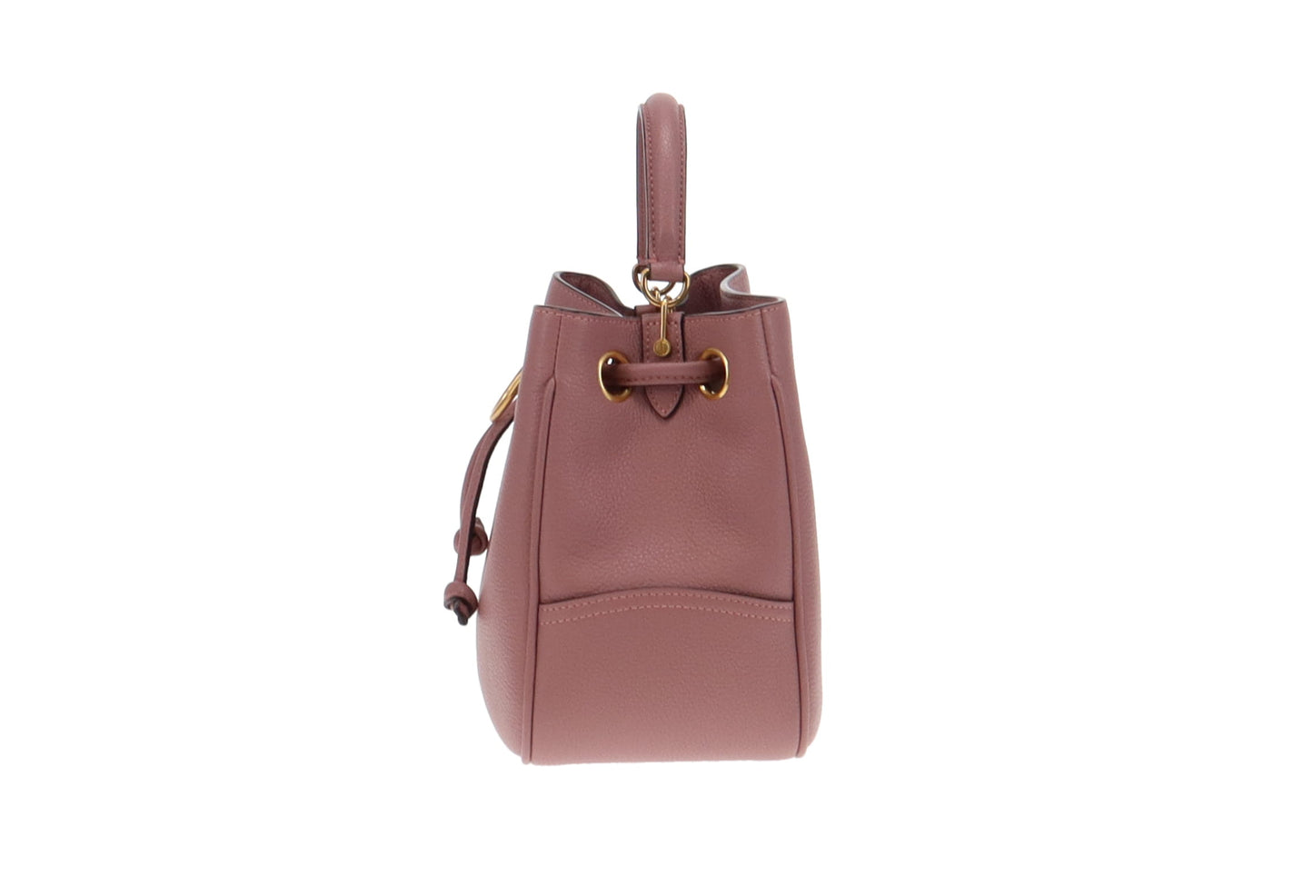 Mulberry Mocha Rose Small Classic Grain Leather Small Hampstead