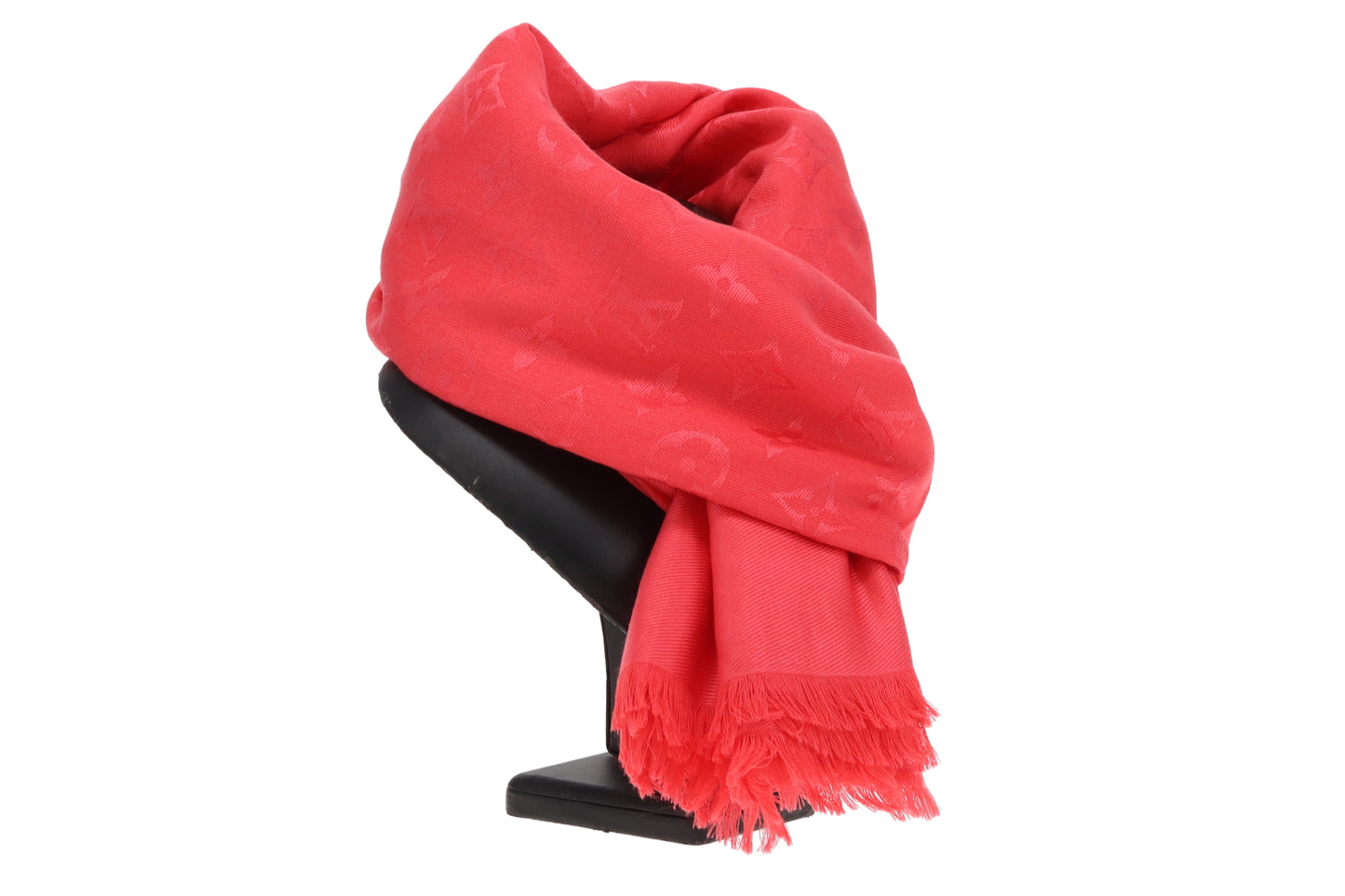 Louis Vuitton Silk & Wool Monogram Shine Shawl
