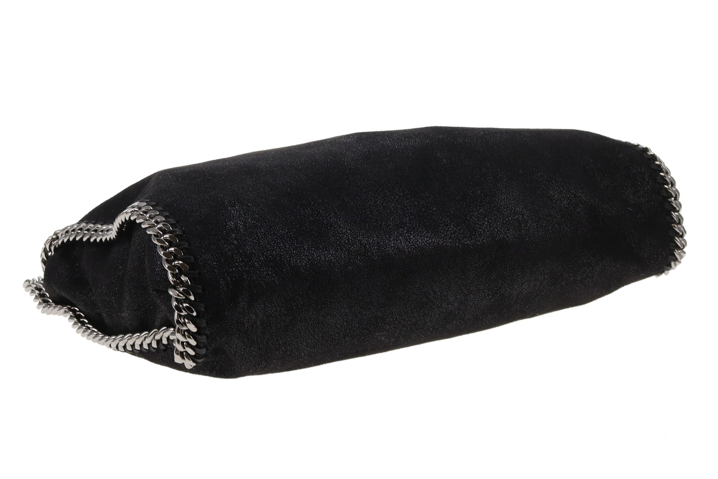 Stella McCartney Black Shaggy Deer SHW Falabella 3 Chain Bag