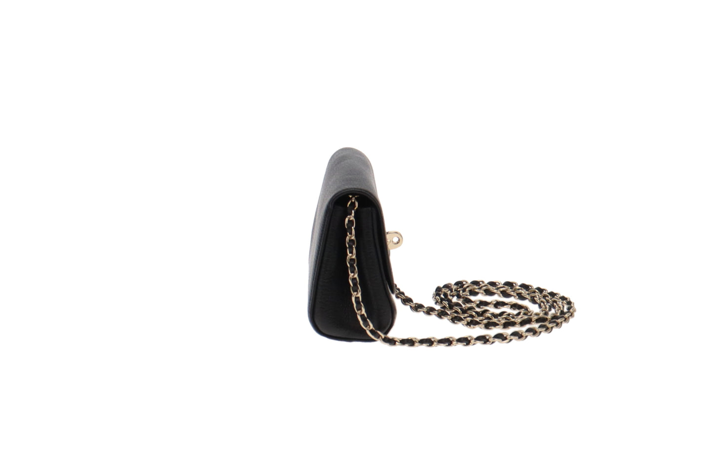 Mulberry Glossy Goat Black Mini Lily