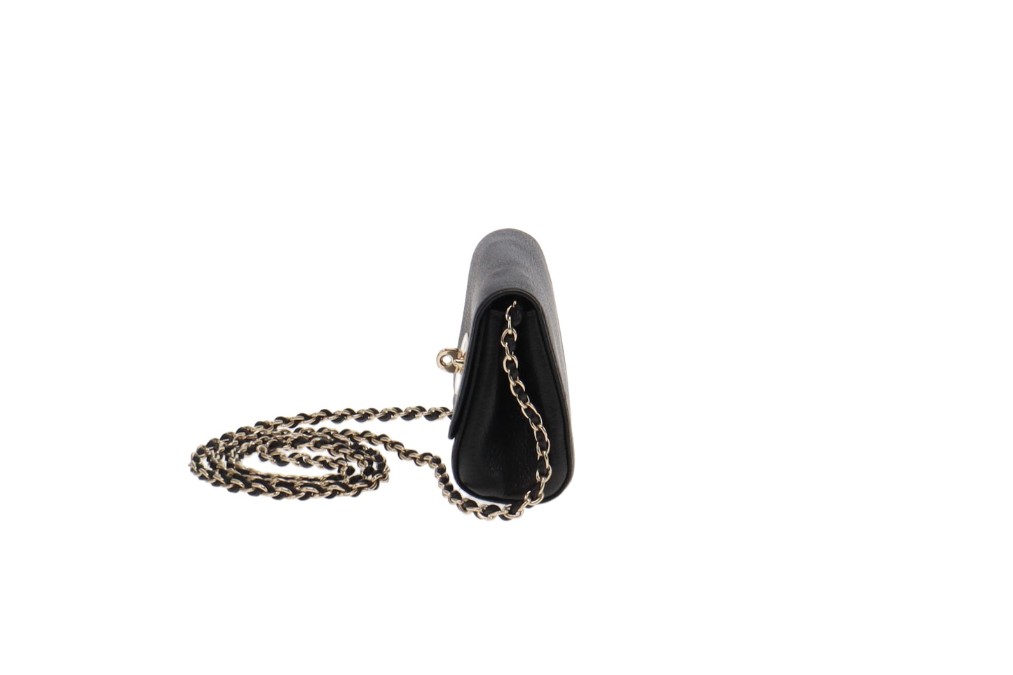 Mulberry Glossy Goat Black Mini Lily