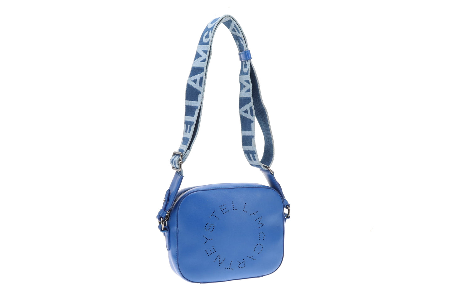 Stella McCartney Logo Camera Bag Blue