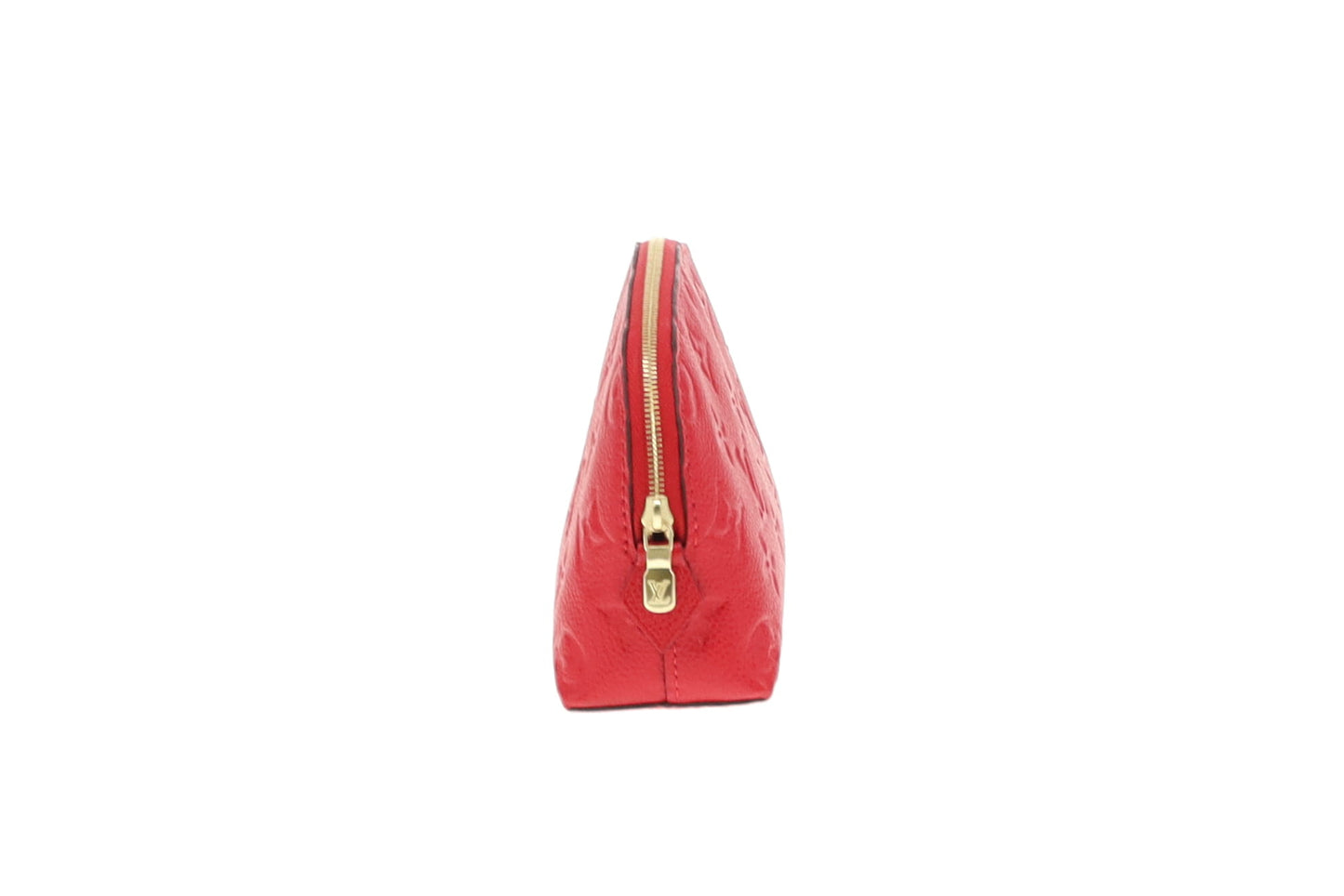 Louis Vuitton Red Empreinte Cosmetic Pouch (NFID)