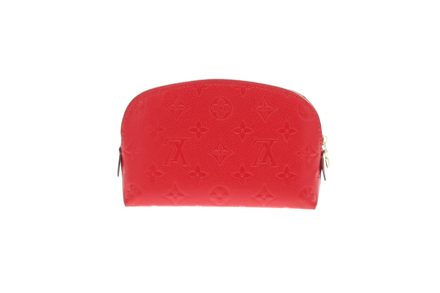 Louis Vuitton Red Empreinte Cosmetic Pouch (NFID)