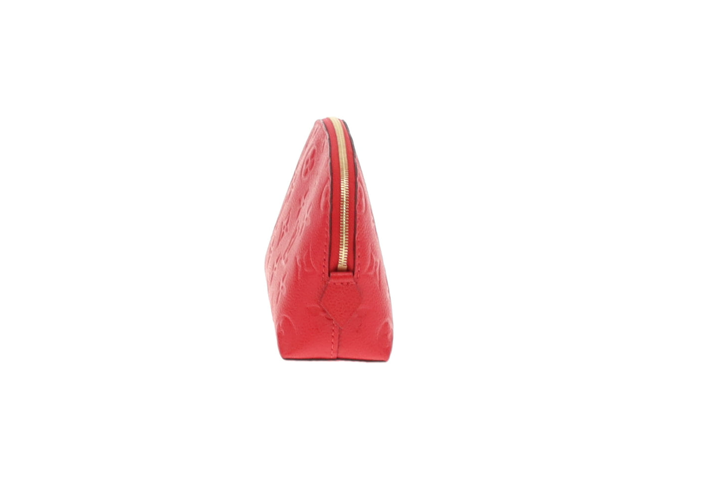 Louis Vuitton Red Empreinte Cosmetic Pouch (NFID)