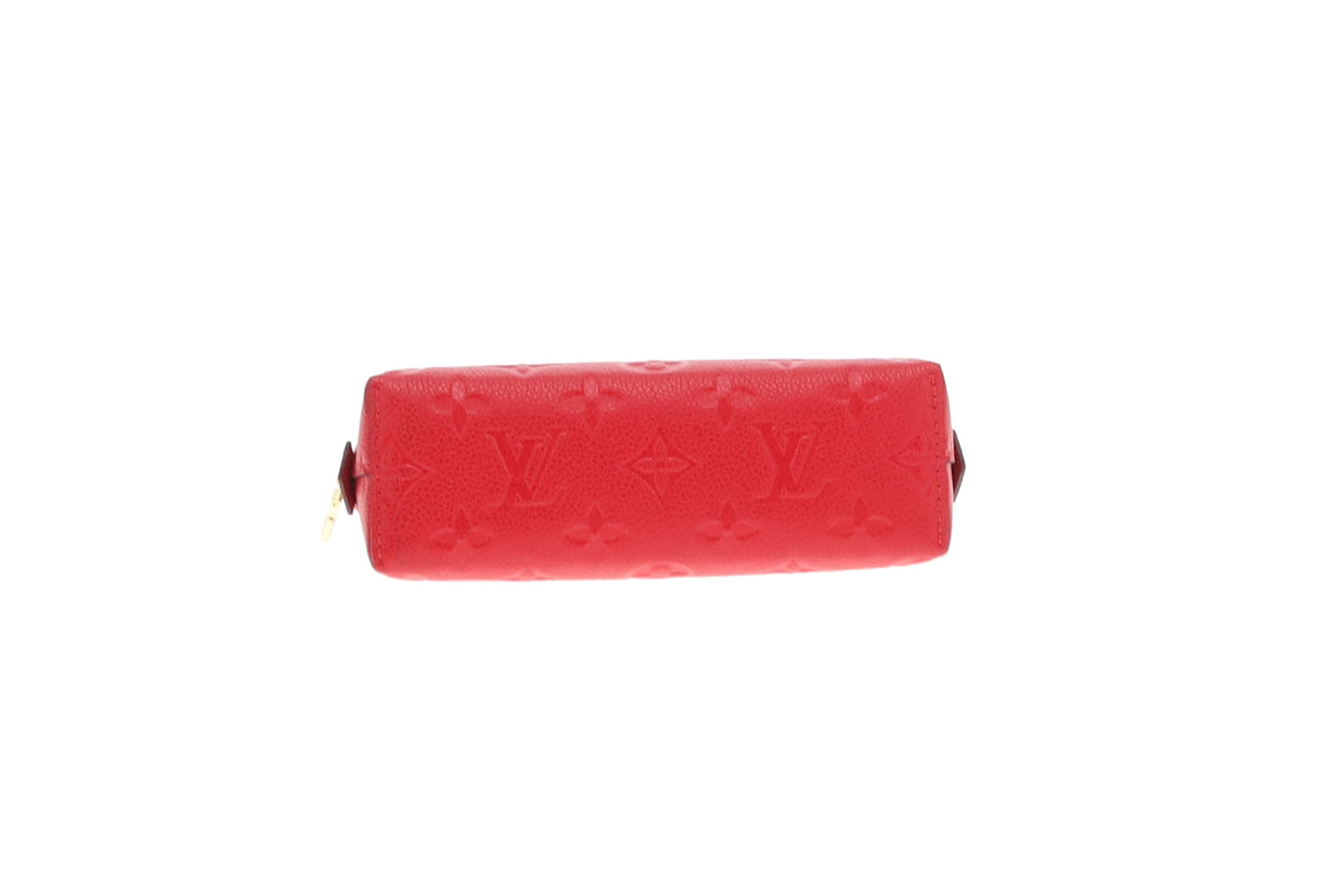 Louis Vuitton Red Empreinte Cosmetic Pouch (NFID)