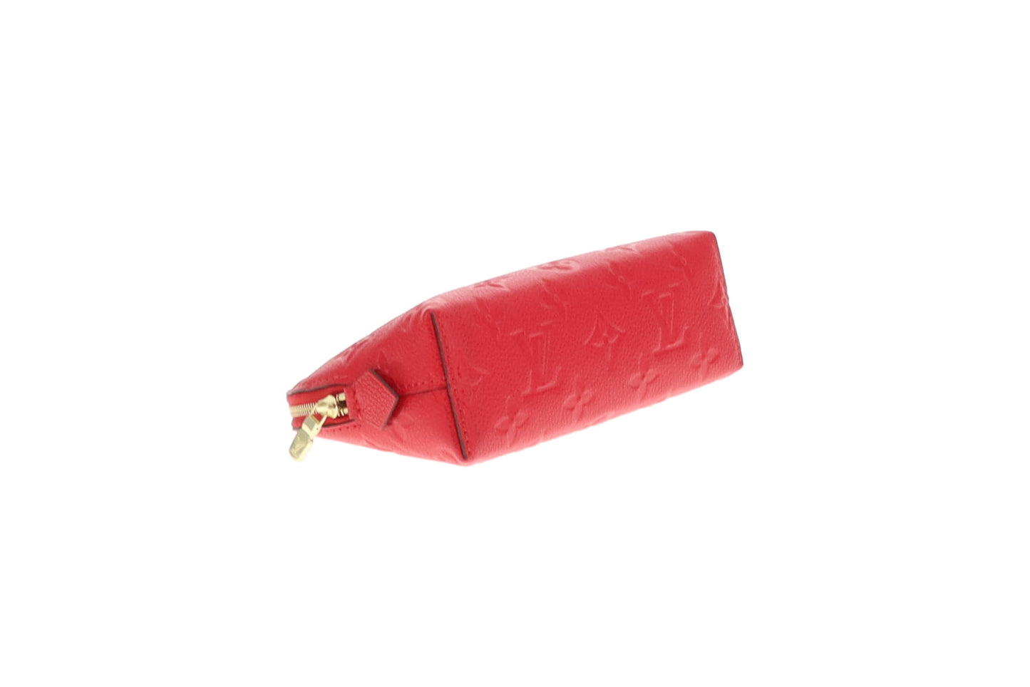 Louis Vuitton Red Empreinte Cosmetic Pouch (NFID)