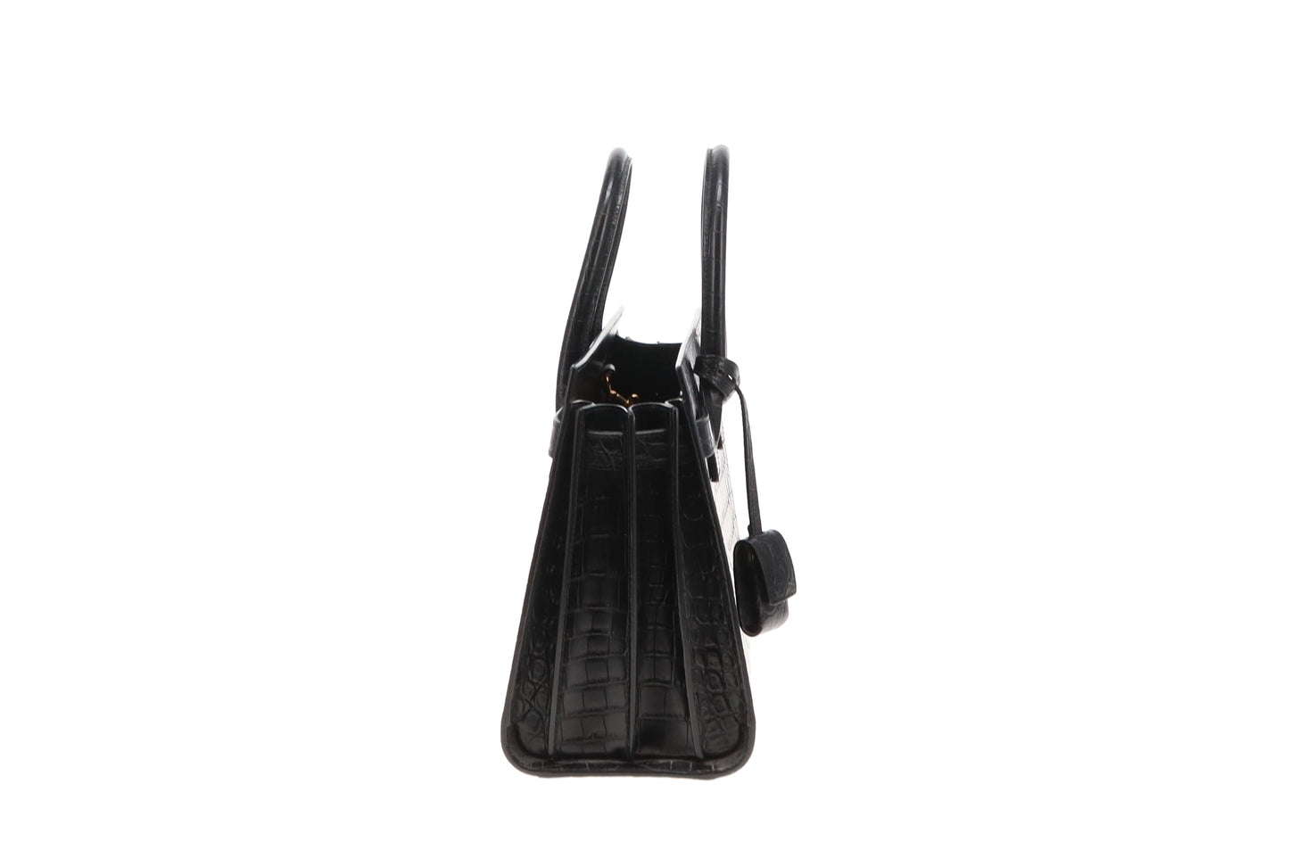 Saint Laurent Sac De Jour Baby Black Croc