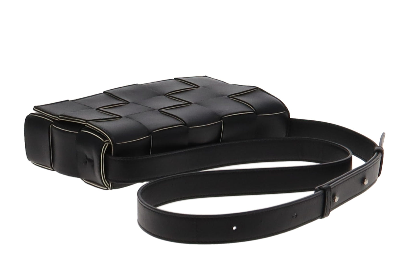 Bottega Veneta Black/White Classic Cassette