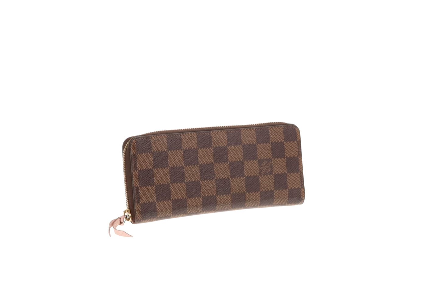 Louis Vuitton Clemence Wallet Damier Ebene & Rose Ballerine CA1199 - 2019