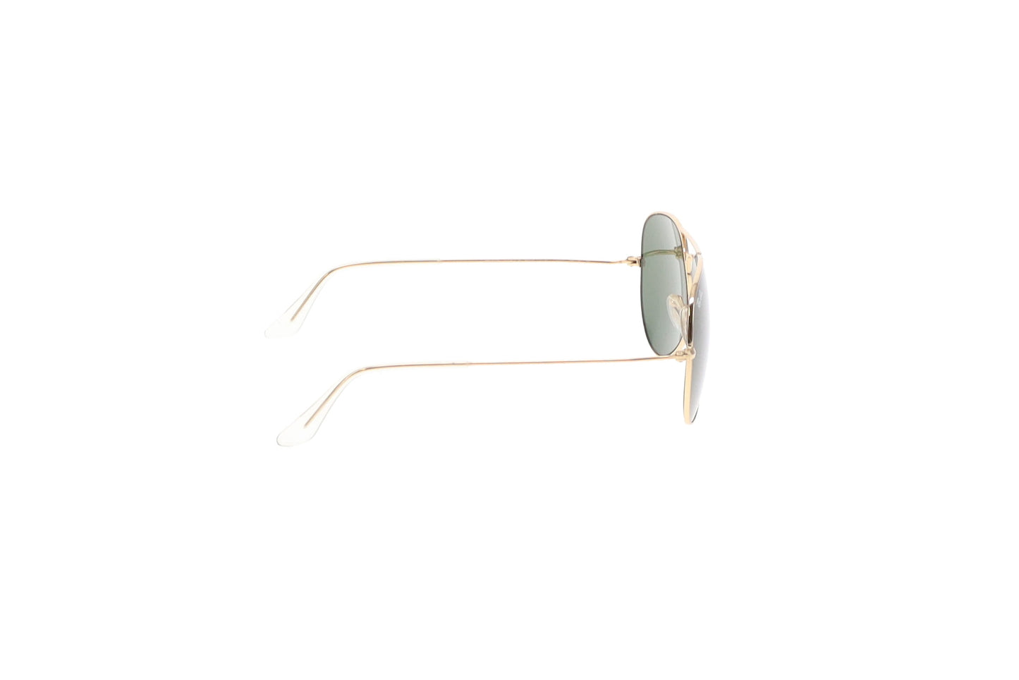 Ray-Ban Large Aviators Green Lens Gold Frame